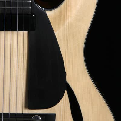 Timothy Bram Mahogany Thin Line Tribute Archtop Model # 15, near Mint condition, 14 1/2" Lower Bout Natural image 14