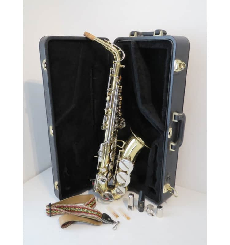 Vintage Lafleur Boosey & Hawkes Alto Saxophone Outfit - | Reverb