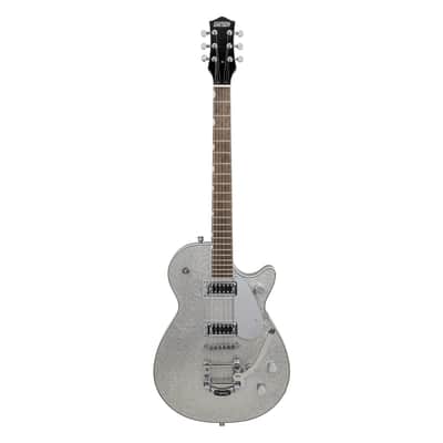 Gretsch G5230T Electromatic Sparkle Jet FT Single-Cut w/ Bigsby - Silver Sparkle image 2