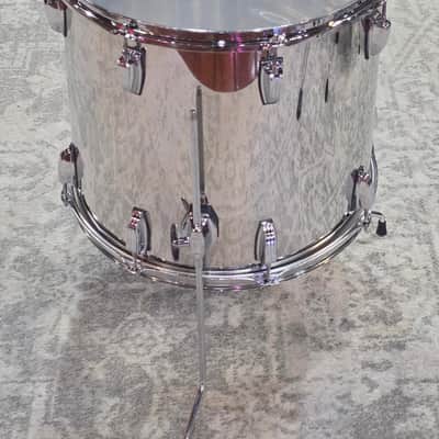 Limited Edition 50th Anniversary Ludwig 18" Stainless Steel Floor Tom image 2