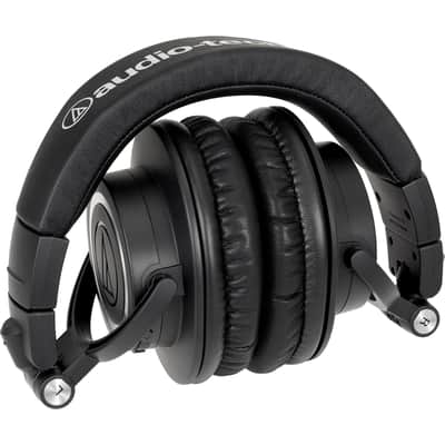 Audio-Technica ATH-M50xBT2 Wireless Bluetooth Headphones, Black, Open Box (Very Good) image 3