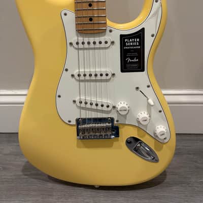 2019 Fender Player Stratocaster - Buttercream image 2