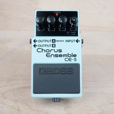 Boss CE-5 Chorus Ensemble (Dark Gray Label) 2011 Blue image 6