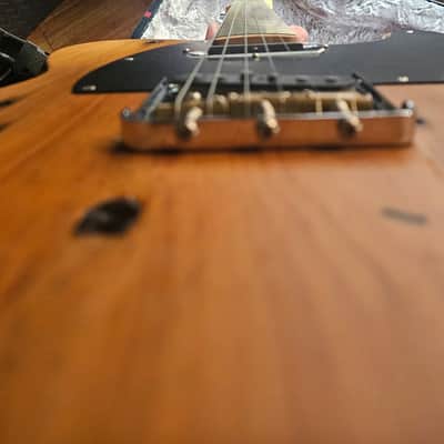 Fender Limited Edition Exotic Collection American Professional Pine Telecaster 2017 - Natural image 5