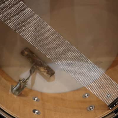 MIJ White Marine Pearl 8-Lug Snare image 7