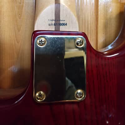 Squier Pro Tone - Crimson Transparent image 5