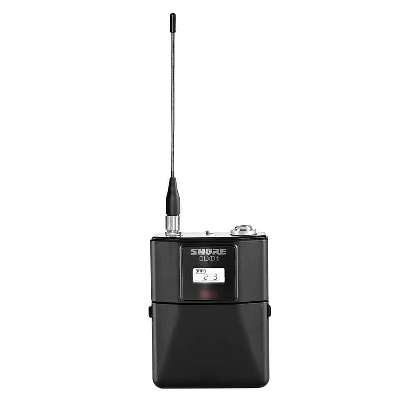 Shure QLXD1 Wireless Bodypack Transmitter (V50 Band - 174-216 MHz) image 1