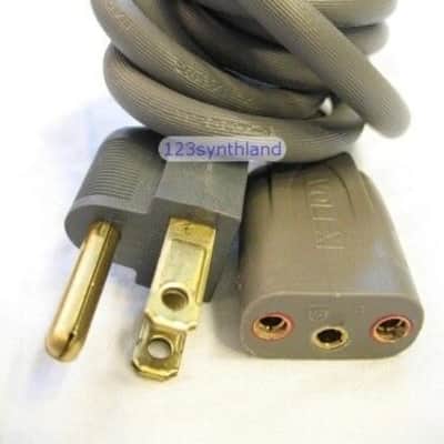 ARP 2600 POWER CABLE 1970s cord new nos modular synthesizer VINTAGE SYNTH DEALER