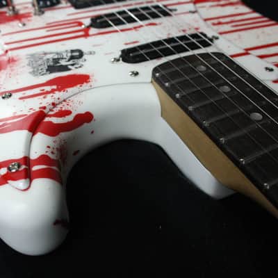 Custom Painted and Upgraded 2024 Fender Squier Strat With Matching Headstock image 14