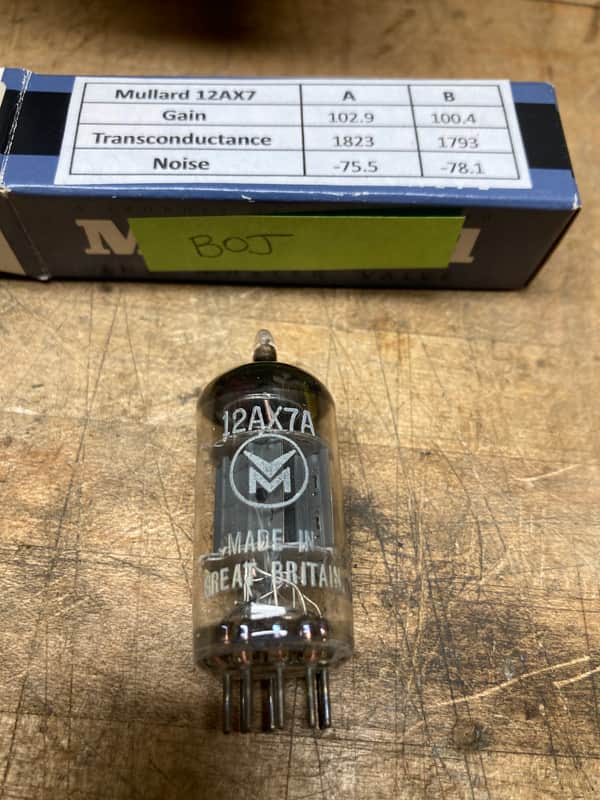Mullard 12ax7 1960 image 1