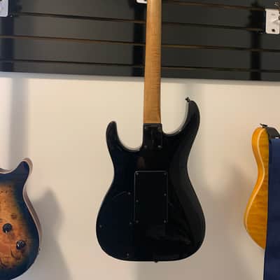 Greg Curbow High End - Handmade - 6 String Guitar - Floyd Rose - Scalloped Frets - Pre Serial Number 1990 - Black Gloss image 2