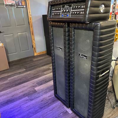 Vintage Kustom Tuk n' Roll PA 150 Head & Matching Speaker Towers image 4
