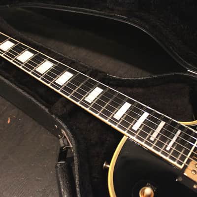 Orville by Gibson LPC-57B Les Paul Custom Black Beauty (1993) MIJ Fujigen – Ebony, Japan Vintage image 5