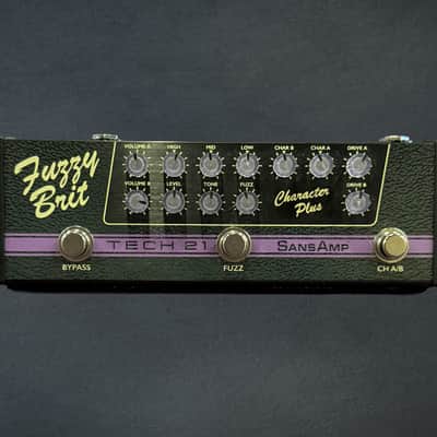 Tech 21 SansAmp Character Plus Series Fuzzy Brit | Reverb