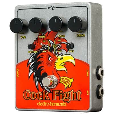 Electro Harmonix Cock Fight Cocked Talking Wah Pedal image 1
