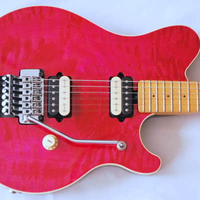 1991 MusicMan EVH Signature - Rare Magenta finish, immaculate & complete image 5