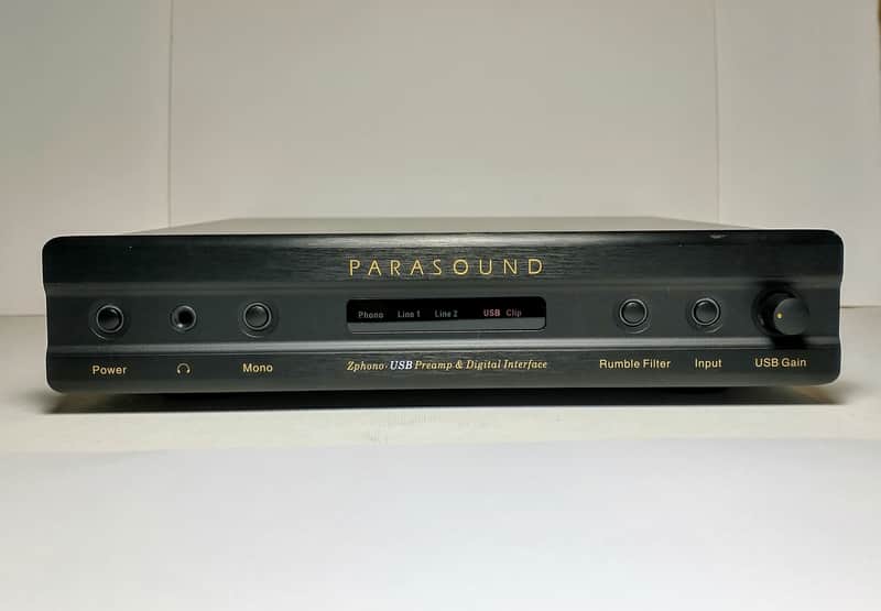 Parasound Zphono USB Phono Pre Amp/Digital Interface image 1