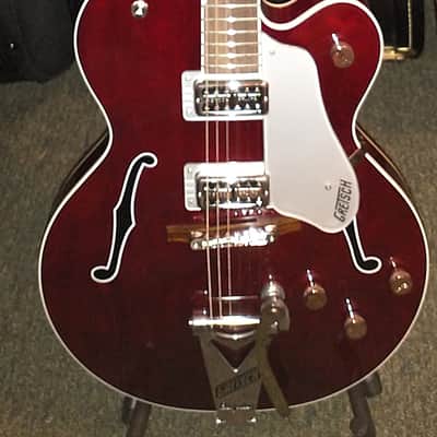 Gretsch G6119T-ET Players Edition Tennessee Rose Electrotone Hollow Body with Bigsby 2021 Dark Cherry Finish image 1