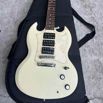 2008 Gibson SG3 Special Faded Alpine White image 2