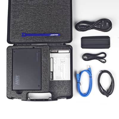 AVASTOR HDX-1500 | 7200 RPM External Hard Drive with Lockbox [FW400, FW800, USB 3.1 & eSATA]-2TB image 1