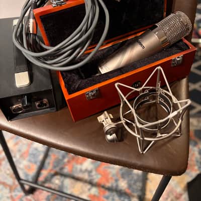 Warm Audio WA-47 Large Diaphragm Multipattern Tube Condenser Microphone 2018 - Present - Nickel image 1