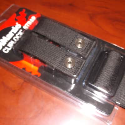 DiMarzio ClipLock Quick Release 2" Guitar Strap - BLACK CORDURA