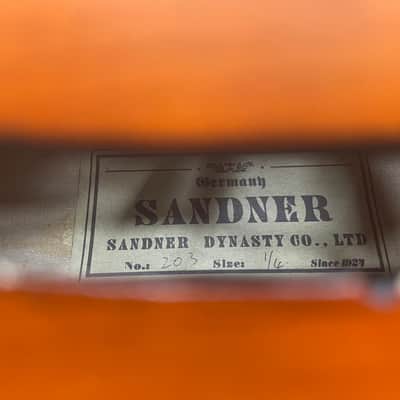 Sandner 1/4 Cello Outfit 2000s image 6