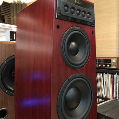 McIntosh LS360 Speakers in a Beautiful Red Cherry Finish image 2
