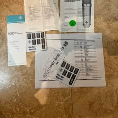 neumann akg Beyer Microphone documentation lot neumann akg Beyer Microphone documentation lot image 3
