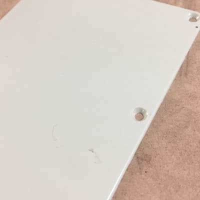 Fender Vintage Spec Aged White Relic Tremolo Cover Strat Back Plate Mint Green image 4