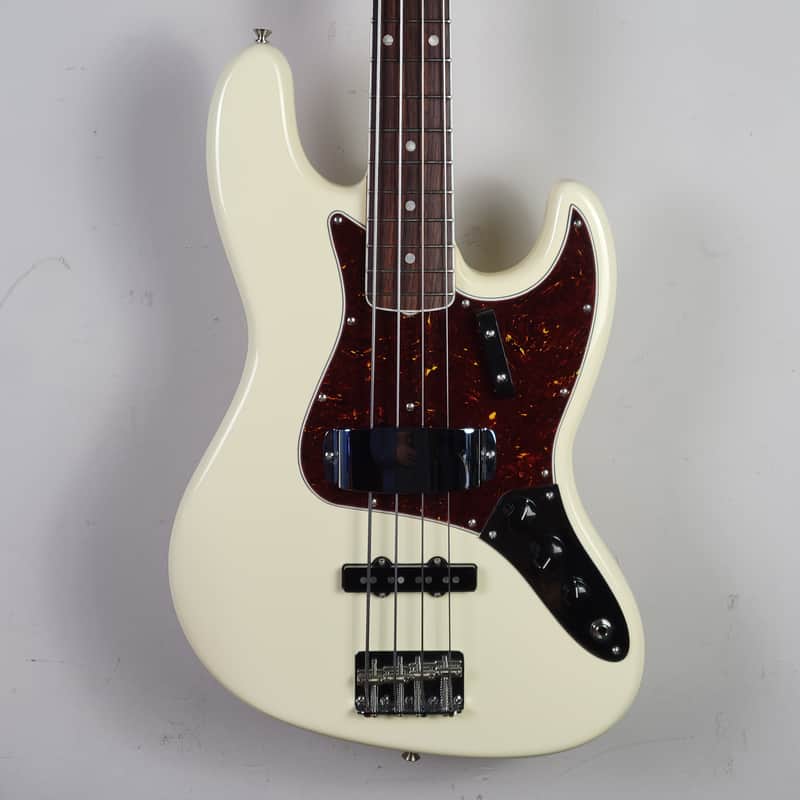 2022 Fender American Vintage II 1966 Jazz Bass - Olympic White With OHSC image 1
