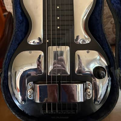 Rickenbacker B-6 Electro Lap Steel 1939 - black Bakelite and silver image 8