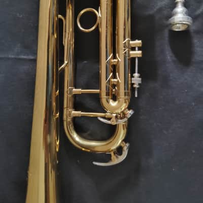 Orlando Deluxe Trumpet made in the U.S.A. in real good condition image 11