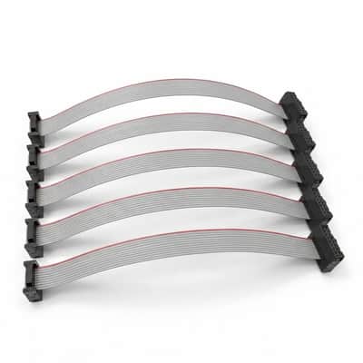 5Pcs set Eurorack Power Ribbon IDC Cable 10-16 Pin 20cm Length image 1