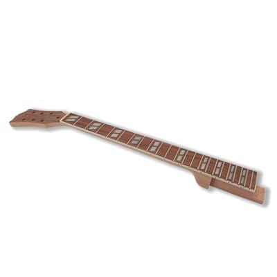 Mahogany Guitar neck 22fret 24.75inch Rosewood Fretboard Set in Heel Diamond image 4