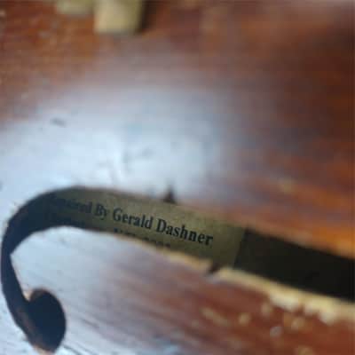 Copy of Antonius Stradivarius 4/4 Violin Gerald Dashner Charlestown,NH 2002 Rep. image 4