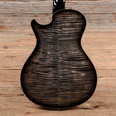 PRS 25th Anniversary SC Hollowbody II CB 10 Top Charcoal Burst 2010 image 3