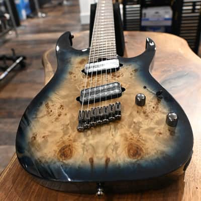 Ibanez RGMS7PB-CBS Cosmic Blue Starburst 7-String Guitar #388 image 18