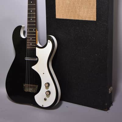 c.1960's Silvertone Model 1448 Electric Guitar w/Original Case Amp image 5