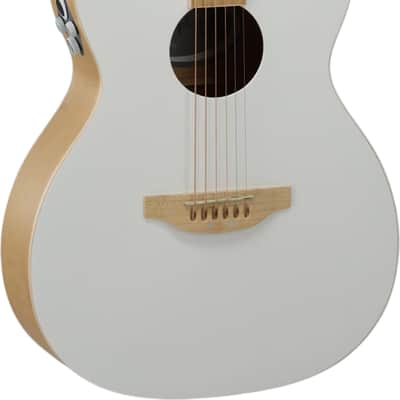 Ovation Applause AEO-69 Jump Grand Auditorium Acoustic-Electric Guitar, Solid Spruce Top, Blank Canvas image 2