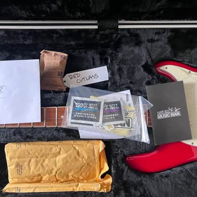 Ernie Ball Music Man BFR Cutlass - Scarlett Red April 2020 image 13