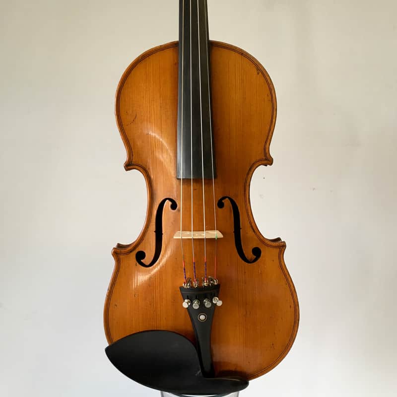 F Breton Brevete a Mirecourt violin made in the late 1800s image 1