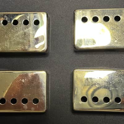 PRS Two Pairs of Chrome Humbucker Pickup Covers USED Paul Reed Smith image 1