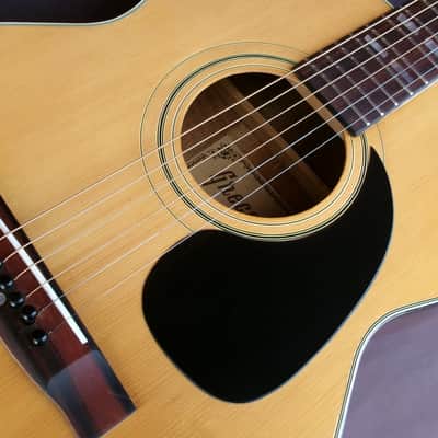 Early 70’s Greco F-140 OOO size Vintage Guitar + Hard Case image 22