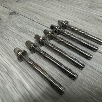 Pearl Drum Tension Rods 57mm Screws Tom Spares x6 #OM110 image 2