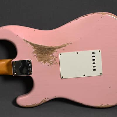 Fender Custom Shop Stratocaster 1959 Heavy Relic Shell Pink R119126 image 5