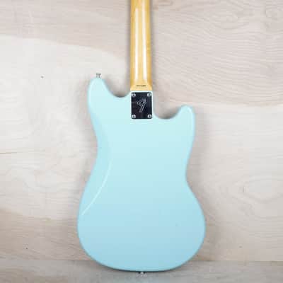 Fender MG69-LH Mustang '69 Reissue Left Handed MIJ 2012 Sonic Blue Japan w/ Gig Bag image 3