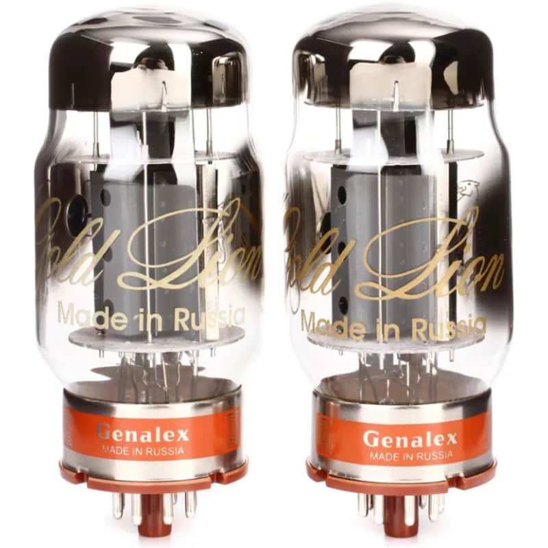 Genalex Gold Lion KT88 / 6550 Power Tube. Brand New Matched Pair w/ 24-Hour Burn-in! image 1