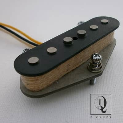 Coil Tap Telecaster Guitar Bridge Pickup Hand Wound Alnico 2 Fender Vintage Hot by Q pickups image 1