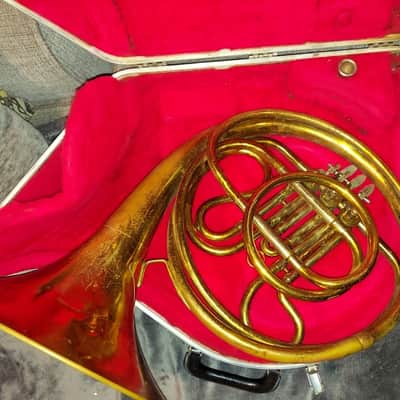 Robert Martel Single French Horn, Italy, with case and mouthpiece image 3